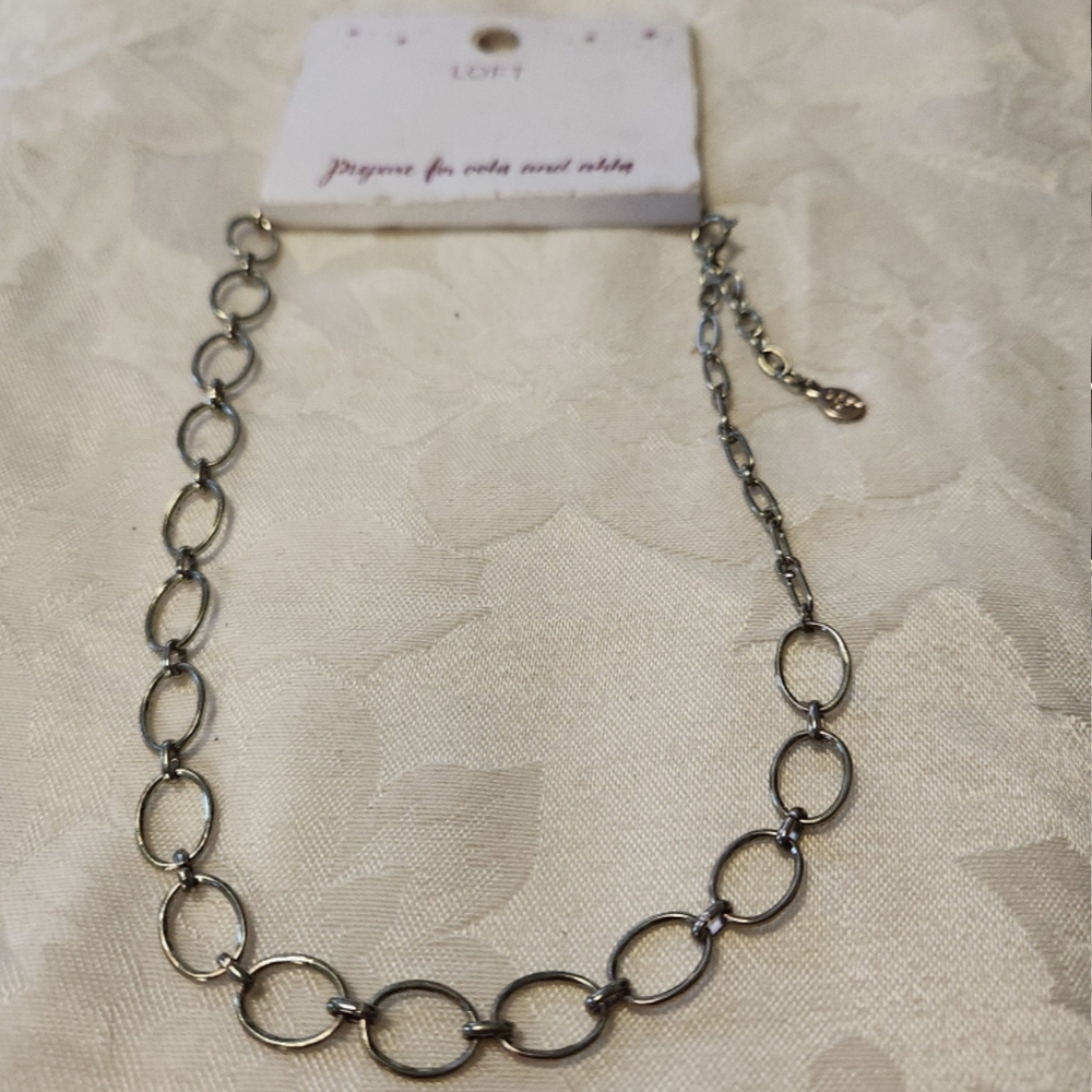 Loft Silver Chain Necklace